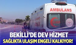 Bekilli'de dev hizmet!