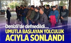 Bot faciasında hayatını kaybeden Afgan çocuk Denizli’de toprağa verildi