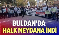 Buldan’da maden arama çalışmalarına protesto