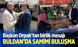 Buldan'da samimi buluşma
