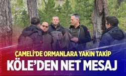 Müdür Ahmet Köşe, Çameli’de sahaya indi