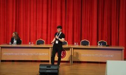 Denizli’nin meslek liseli gençleri uluslararası kongrede makale sundu