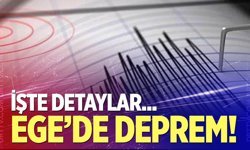 Ege Denizi'nde 5.9 büyüklüğünde deprem