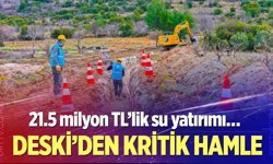 Büyükşehir DESKİ’den Bekilli’ye 21,5 milyonluk su yatırımı