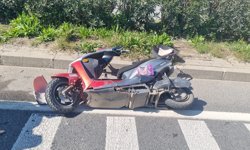 Ekobis ve motosiklet çarpıştı: 3 yaralı