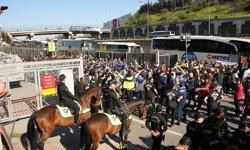 Fenerbahçe taraftarı, RAMS Park’a ulaştı