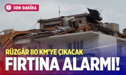 Denizlililere fırtına alarmı! Rüzgâr 80 km’ye çıkacak