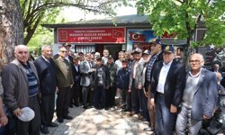 Başkan Çavuşoğlu gazilerle hayır yemeğinde buluştu