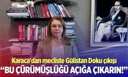 Karaca'dan mecliste Gülistan Doku çıkışı! " Bu çürümüşlüğü açığa çıkarın"