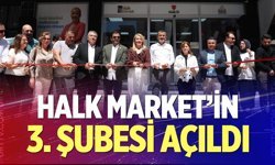Halk Market’in 3. şubesi açıldı