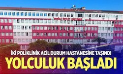 Acil Durum Hastanesi Çarşamba günü hizmet vermeye başlayacak