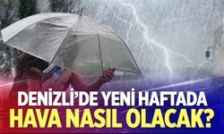 Denizli'de yeni haftada hava nasıl olacak?