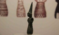 "Fırtına Tanrısı" heykelciği ilk kez sergileniyor