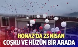 Honaz’da 23 Nisan: Coşku ve hüzün bir arada