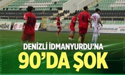 Denizli İdmanyurdu'na 90'da şok