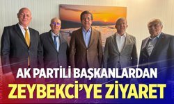 AK Partili başkanlardan Nihat Zeybekci’ye ziyaret