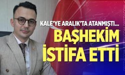 Kale’de sağlıkta sürpriz gelişme: Başhekim Elçin görevden ayrıldı