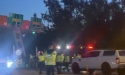 Kaza yapan araçta yangın çıktı, sürücü hayatını kaybetti