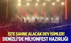 Denizli’de festival heyecanı: Milyonfest sanatçıları belli oldu