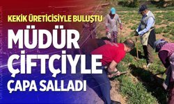 İl Müdürü Zayim, kekik üreticileriyle buluştu