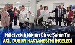 AK Parti Denizli Milletvekilleri Ök ve Tin Acil Durum Hastanesi’ni inceledi