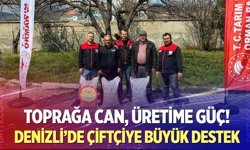 Denizli’de nohut desteği başladı