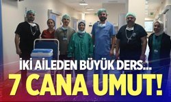 PAÜ Hastaneleri’nde 2 organ bağışı 7 hastaya umut oldu