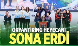 Denizli'de oryantiring heyecanı sona erdi