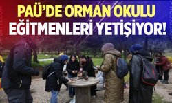 PAÜ’den Geleceğin Orman Okulu Eğitmenlerine Sertifika