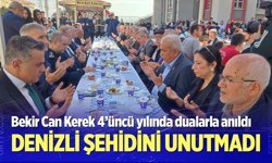 Şehit Teğmen Bekir Can Kerek, şehadetinin 4. yılında dualarla anıldı