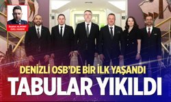 Denizli OSB’de tabular yıkıldı... Sevde Şensöz Çelik tarihe geçti