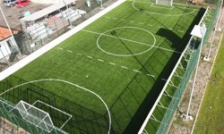 Şirinköy Görme Engelliler Futbol Sahası yenilendi