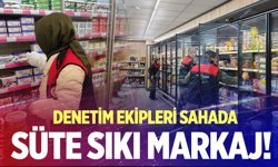 Denizli'de süt ve süt ürünlerine sıkı denetim
