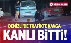 Denizli’de trafikte kanlı kavga; 2 ağır yaralı!