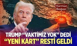 Trump "O kadar vaktimiz yok" dedi, İran'dan "Yeni kart" resti geldi