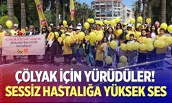 Çölyak için yürüdüler!