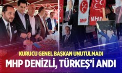 MHP Denizli, Kurucu Genel Başkan Alparslan Türkeş’i andı