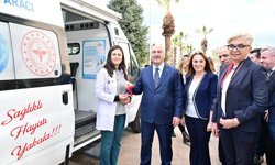 Mobil sigara bırakma aracı hizmete başladı