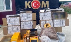 195 bin 900 adet doldurulmuş makaron ele geçirildi