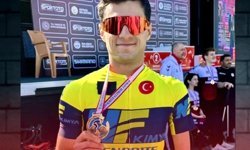 Denizlili sporcu dünya kupası için pedalda