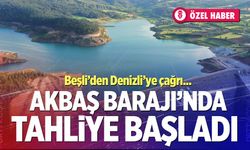 Akbaş Barajı doldu, tahliye başladı; Beşli’den Denizlililere tasarruf uyarısı…