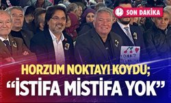 Başkan Horzum noktayı koydu; “İstifa mistifa yok, asparagas…”