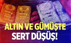 Altın ve gümüşte sert düşüş!