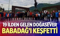 Doğa tutkunları Babadağ'ı keşfetti