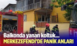 Merkezefendi'de panik anları