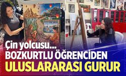 Bozkurtlu öğrenciden uluslararası gurur
