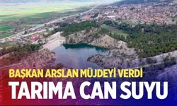 Çameli tarımına can suyu: 450 bin metreküplük gölet hayata geçti