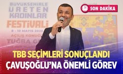 Bülent Nuri Çavuşoğlu TBB 1. Başkan Vekili seçildi