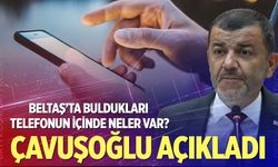 Beltaş’ta buldukları telefonun içinde neler var?