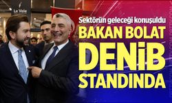 Ticaret Bakanı Prof. Dr. Ömer Bolat’tan DENİB Standına Özel Ziyaret